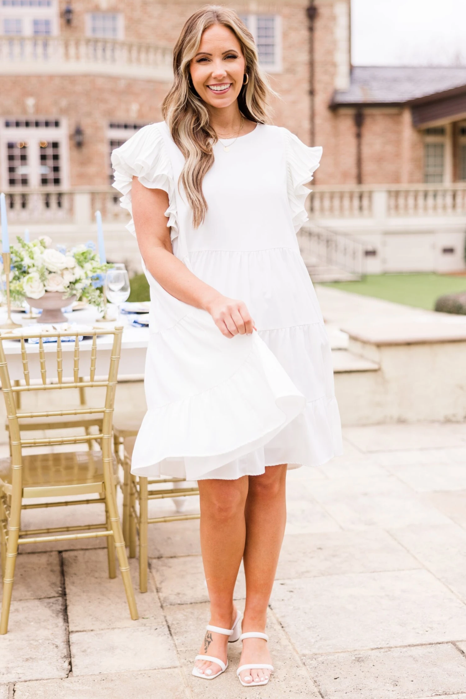 Still Your Best Dress, Off White 5 Still Your Best Dress, Off White - Image 3