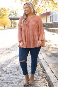 Stitched On Top, Mauve -Chic Soul Store StitchedOnTop Mauve 0121