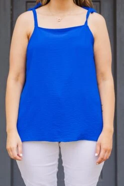 Strength In Numbers Tank Top, Royal 14 Strength In Numbers Tank Top, Royal -Chic Soul Store StrengthInNumbersTankTop Royal 2