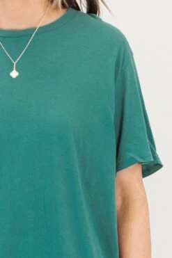 String Of Luck Tee, Dusty Teal -Chic Soul Store StringOfLuckTee DustyTeal 3