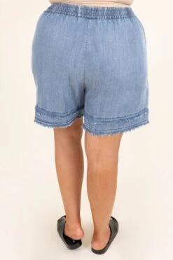 Strolling The Shore Shorts, Medium Wash 12 Strolling The Shore Shorts, Medium Wash -Chic Soul Store StrollingTheShoreShorts MediumWash 9989