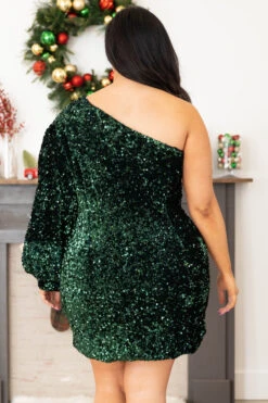 Strut Into The Room Dress, Hunter Green 12 Strut Into The Room Dress, Hunter Green -Chic Soul Store StrutIntoTheRoomDress HunterGreen