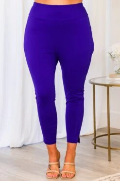 Strut Your Style Pants, French Royal -Chic Soul Store StrutYourStylePants FrenchRoyal 2