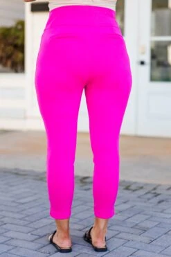 Strut Your Style Pants, Hot Pink 13 Strut Your Style Pants, Hot Pink -Chic Soul Store StrutYourStylePants HotPink