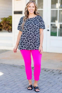 Strut Your Style Pants, Hot Pink 14 Strut Your Style Pants, Hot Pink -Chic Soul Store StrutYourStylePants HotPink 5