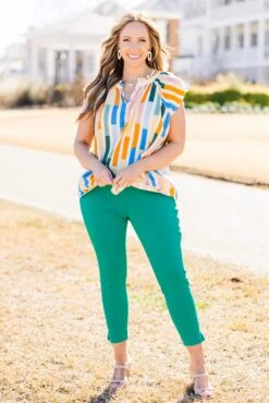 Strut Your Style Pants, Kelly Green 13 Strut Your Style Pants, Kelly Green -Chic Soul Store StrutYourStylePants KellyGreen 4