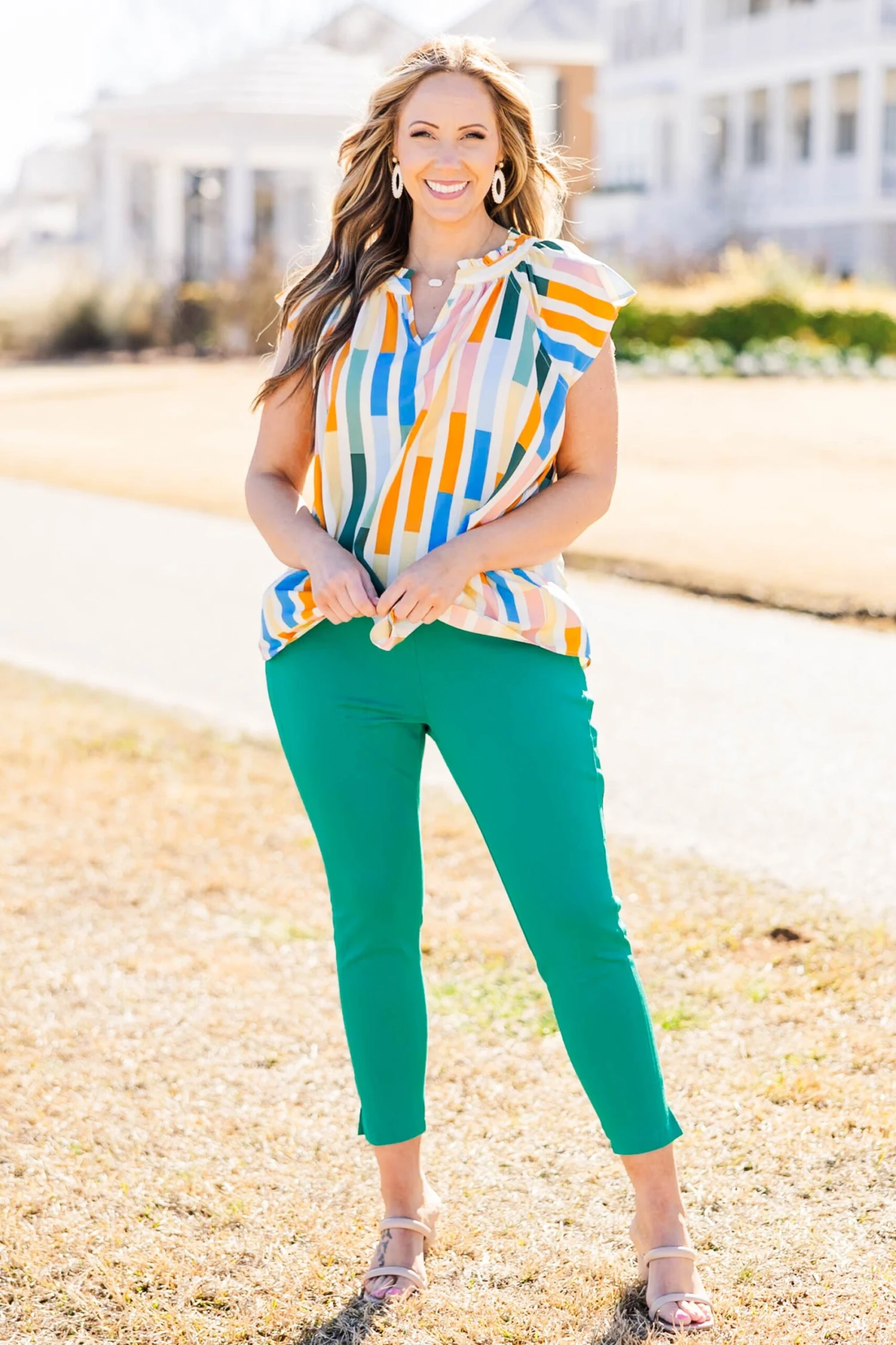 Strut Your Style Pants, Kelly Green 7 Strut Your Style Pants, Kelly Green - Image 5