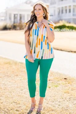 Strut Your Style Pants, Kelly Green 15 Strut Your Style Pants, Kelly Green -Chic Soul Store StrutYourStylePants KellyGreen 5