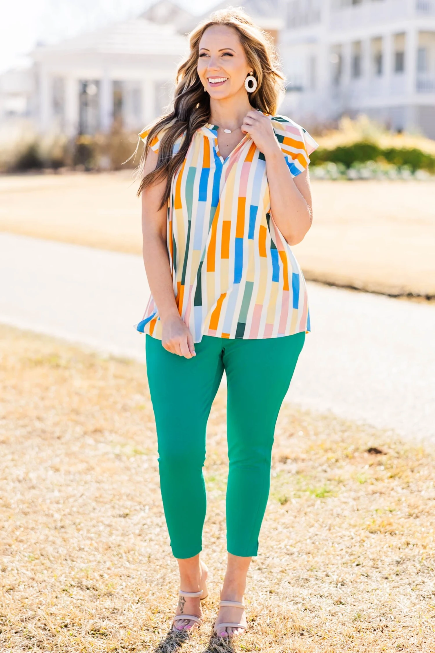 Strut Your Style Pants, Kelly Green 9 Strut Your Style Pants, Kelly Green - Image 7