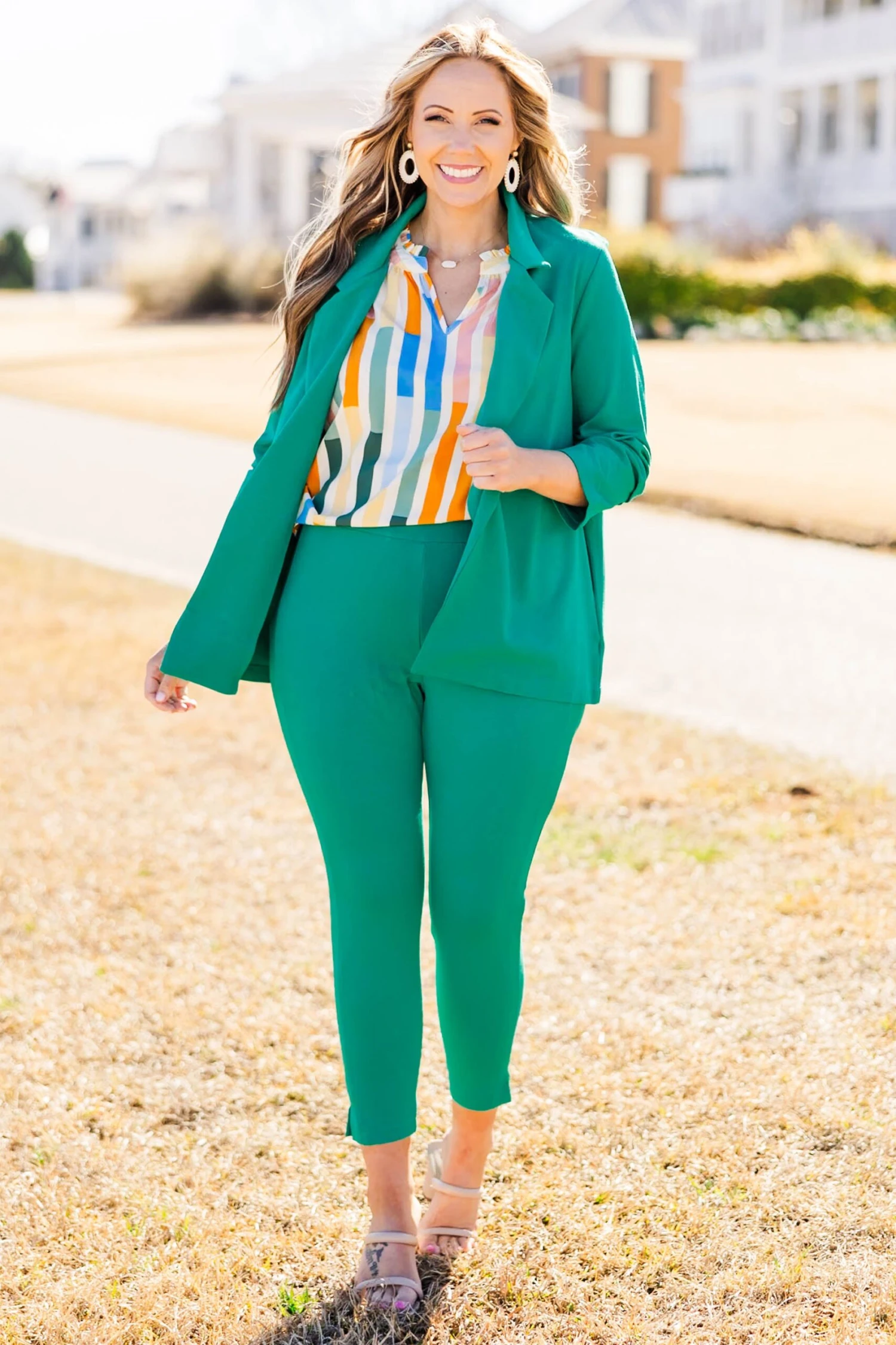 Strut Your Style Pants, Kelly Green 5 Strut Your Style Pants, Kelly Green - Image 3