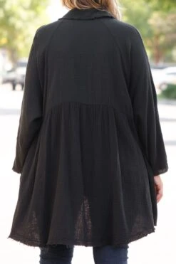 Stuck In Her Daydream Top, Black 12 Stuck In Her Daydream Top, Black -Chic Soul Store StuckInHerDaydreamTop Black 1