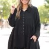 Stuck In Her Daydream Top, Black -Chic Soul Store StuckInHerDaydreamTop Black 3