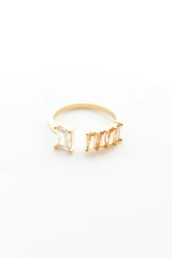 Stuck Together Ring, Gold 10 Stuck Together Ring, Gold -Chic Soul Store StuckTogetherRing Gold 9574