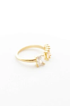Stuck Together Ring, Gold 12 Stuck Together Ring, Gold -Chic Soul Store StuckTogetherRing Gold 9576