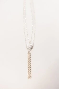 Stunning Additions Necklace, Silver