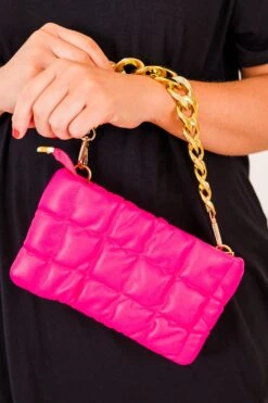 Styling With Confidence Handbag, Hot Pink -Chic Soul Store StylingWithConfidenceHandbag HotPink