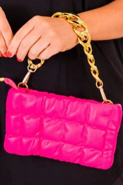 Styling With Confidence Handbag, Hot Pink -Chic Soul Store StylingWithConfidenceHandbag HotPink 3