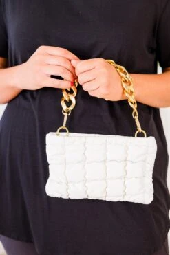 Styling With Confidence Handbag, Ivory -Chic Soul Store StylingWithConfidenceHandbag Ivory 2