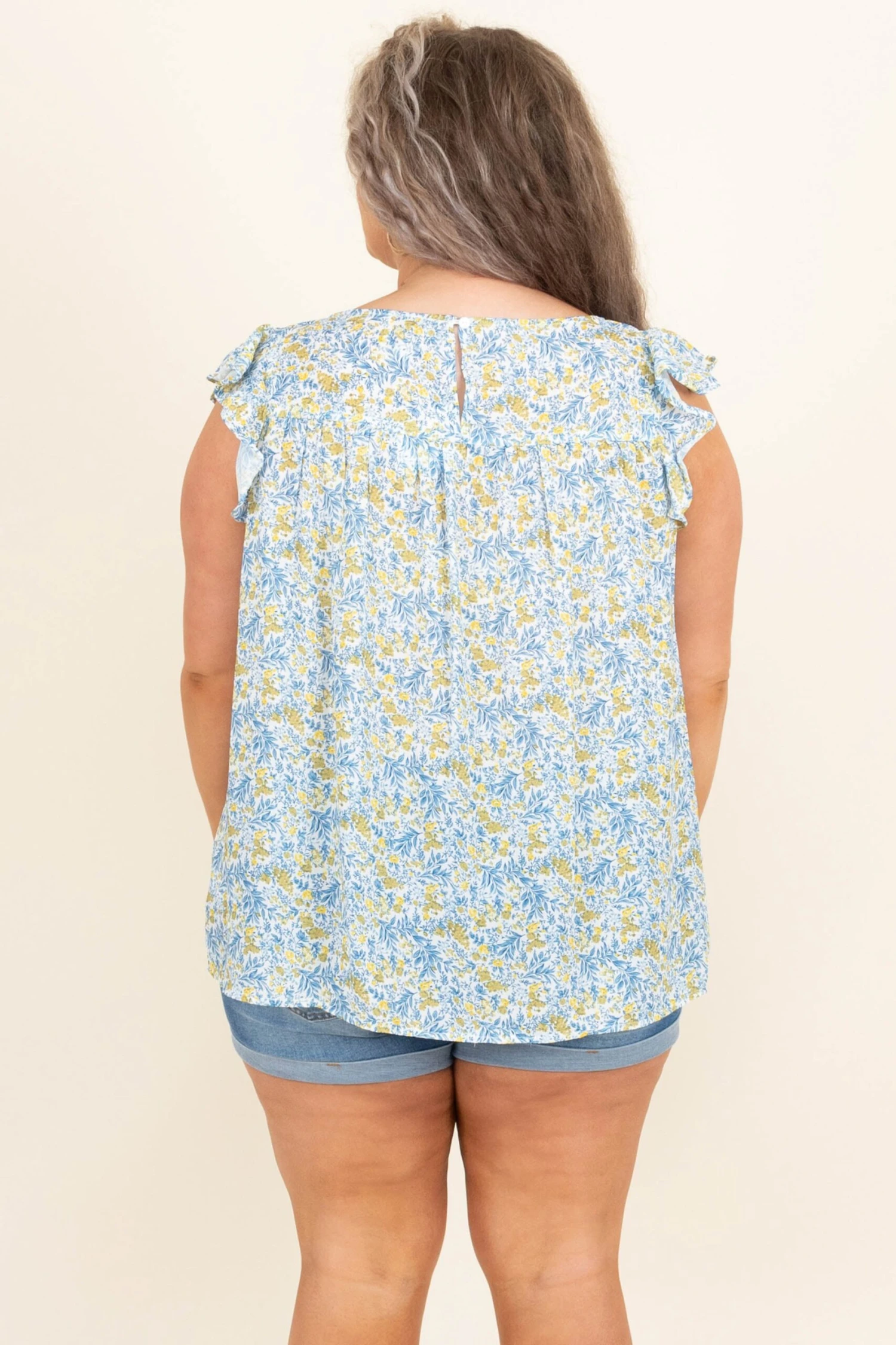 Summer Crush Tank, Blue 7 Summer Crush Tank, Blue - Image 5