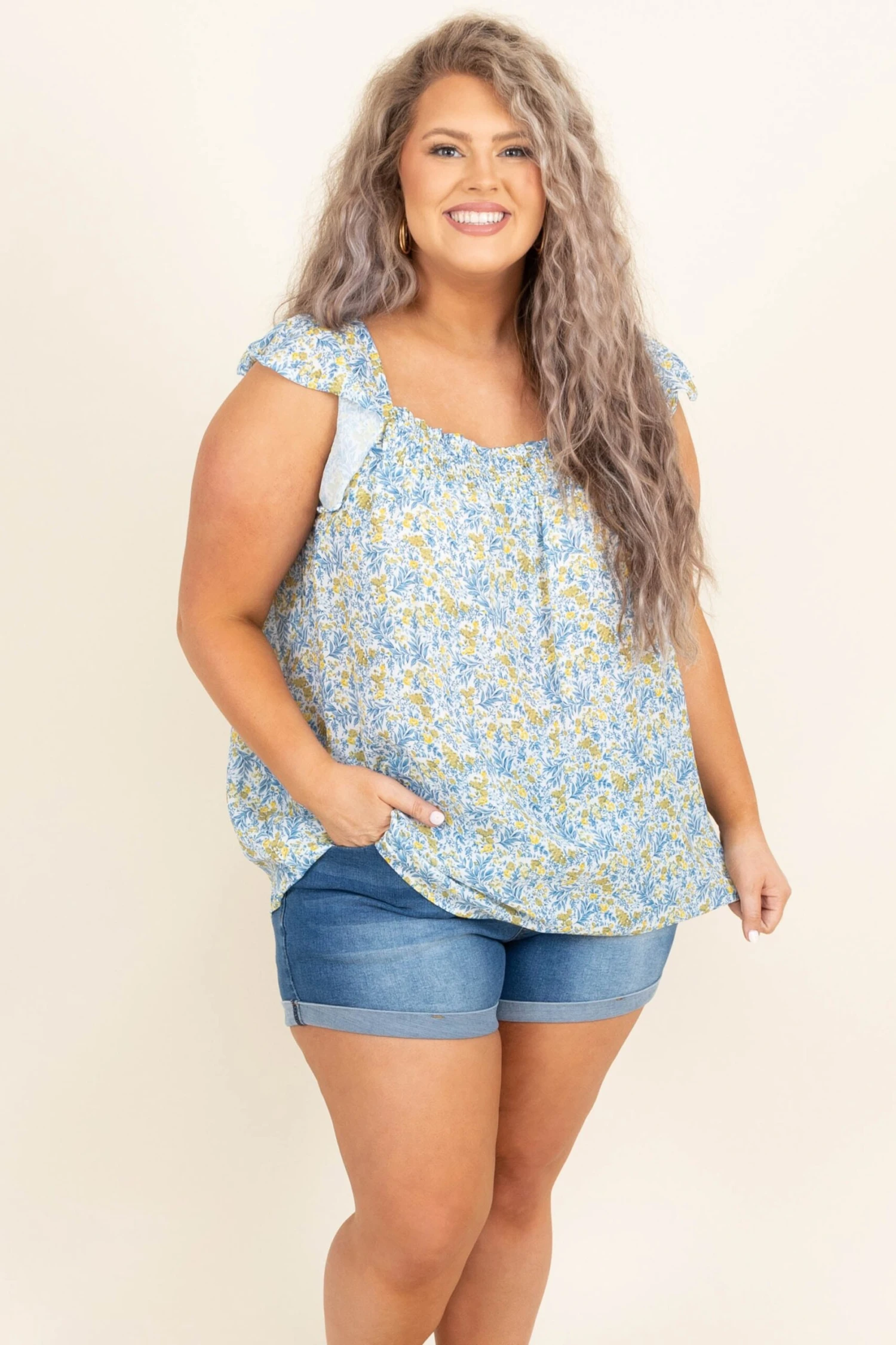 Summer Crush Tank, Blue 3 Summer Crush Tank, Blue