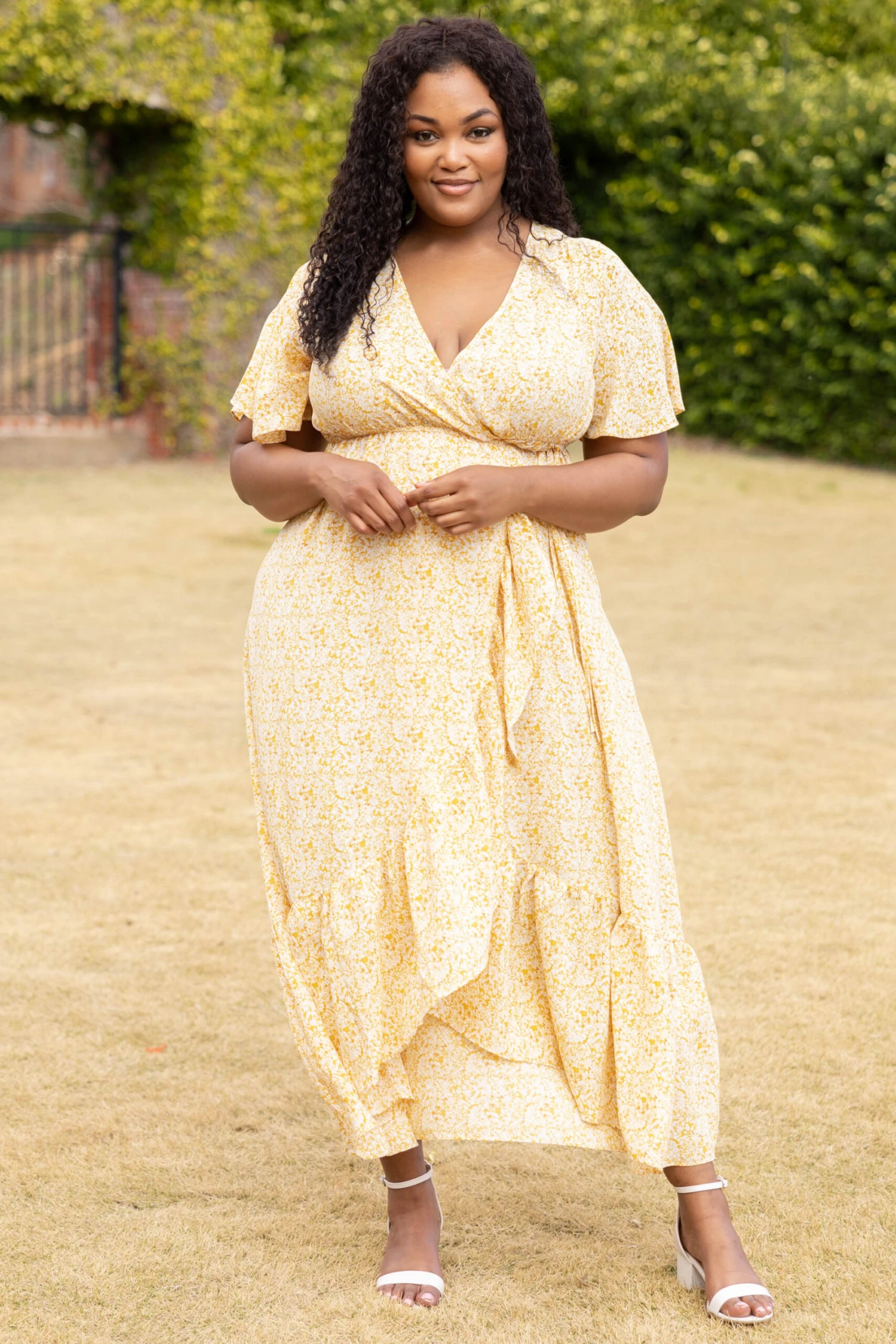 Sun Queen Maxi Dress, Mustard 3 Sun Queen Maxi Dress, Mustard