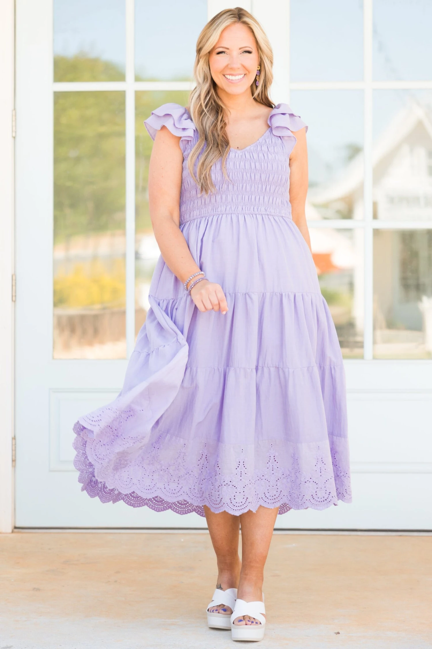 Sunday Afternoon Dress, Lavender 4 Sunday Afternoon Dress, Lavender - Image 2