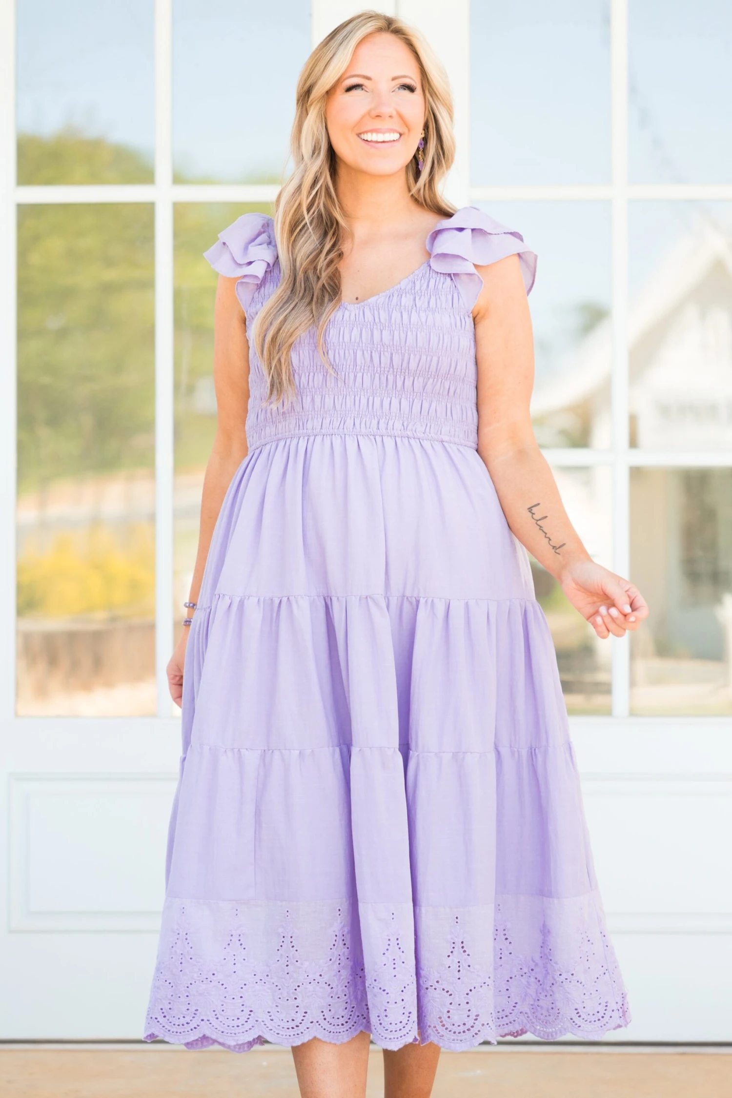 Sunday Afternoon Dress, Lavender 3 Sunday Afternoon Dress, Lavender