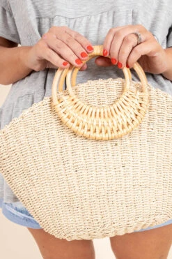 Sundays In Paradise Bag, Beige 8 Sundays In Paradise Bag, Beige -Chic Soul Store SundaysInParadiseBag Beige 9699