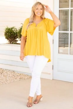 Sunnyside Up Top, Lemon -Chic Soul Store SunnysideUpTop Lemon 0420