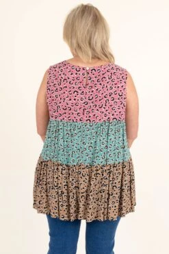 Super Wild Child Top, Pink -Chic Soul Store SuperWildChildTop Pink 5240