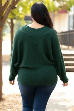 Sweet Advice Sweater, Hunter Green 12 Sweet Advice Sweater, Hunter Green -Chic Soul Store SweetAdviceSweater HunterGreen 9923