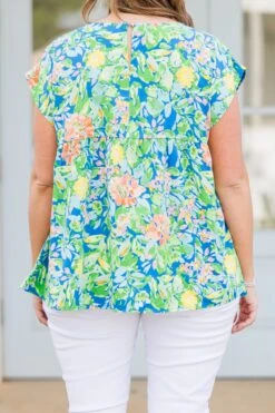 Sweet As Cherries Top, Royal 15 Sweet As Cherries Top, Royal -Chic Soul Store SweetAsCherriesTop Royal 2