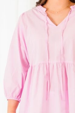 Sweet Conversations Top, Pink 13 Sweet Conversations Top, Pink -Chic Soul Store SweetConversationsTop Pink 6