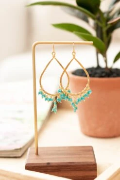 Sweet Evenings Earrings, Gold