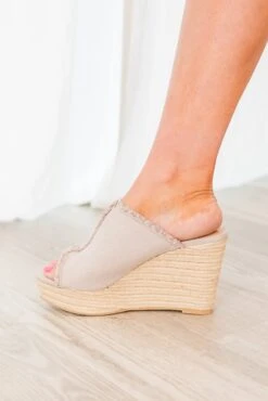 Sweet Gesture Espadrilles, Light Gray -Chic Soul Store SweetGestureEspadrilles LightGray 4