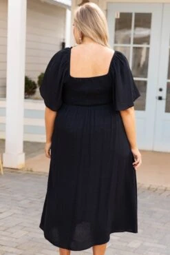 Sweet Lady Maxi Dress, Black 12 Sweet Lady Maxi Dress, Black -Chic Soul Store SweetLadyMaxiDress Black 9870