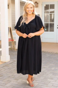 Sweet Lady Maxi Dress, Black 10 Sweet Lady Maxi Dress, Black -Chic Soul Store SweetLadyMaxiDress Black 9876