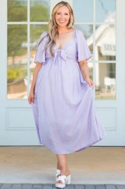 Sweet Lady Maxi Dress, Lavender -Chic Soul Store SweetLadyMaxiDress Lavender 4
