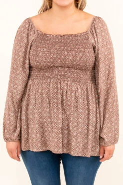 Sweet Memory Of Us Top, Rust -Chic Soul Store SweetMemoryOfUsTop Rust 3795