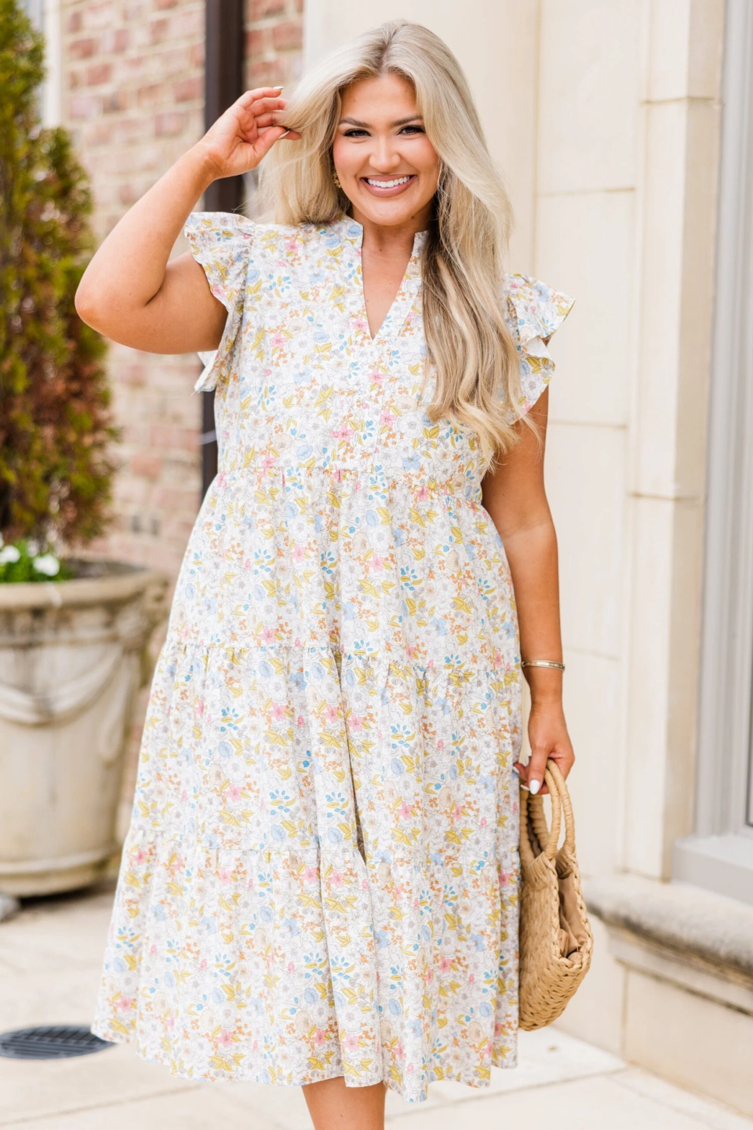 Sweet Nature Dress, Pink 4 Sweet Nature Dress, Pink - Image 2