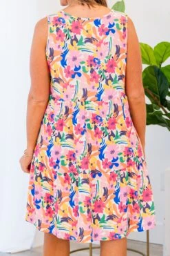 Sweet Peony Midi Dress, Ivory Multi -Chic Soul Store SweetPeonyMidiDress IvoryMulti d143db9b c2a9 402b 8360 eaa69d2041f6