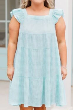 Sweet Talks Dress, Mint -Chic Soul Store SweetTalksDress Mint 2