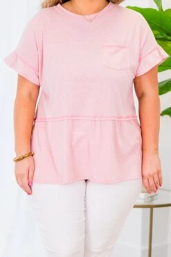 Swift Justice Top, Blush 13 Swift Justice Top, Blush -Chic Soul Store SwiftJusticeTop Blush 3