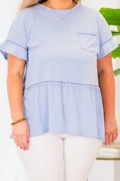 Swift Justice Top, Sky Blue 13 Swift Justice Top, Sky Blue -Chic Soul Store SwiftJusticeTop SkyBlue 3