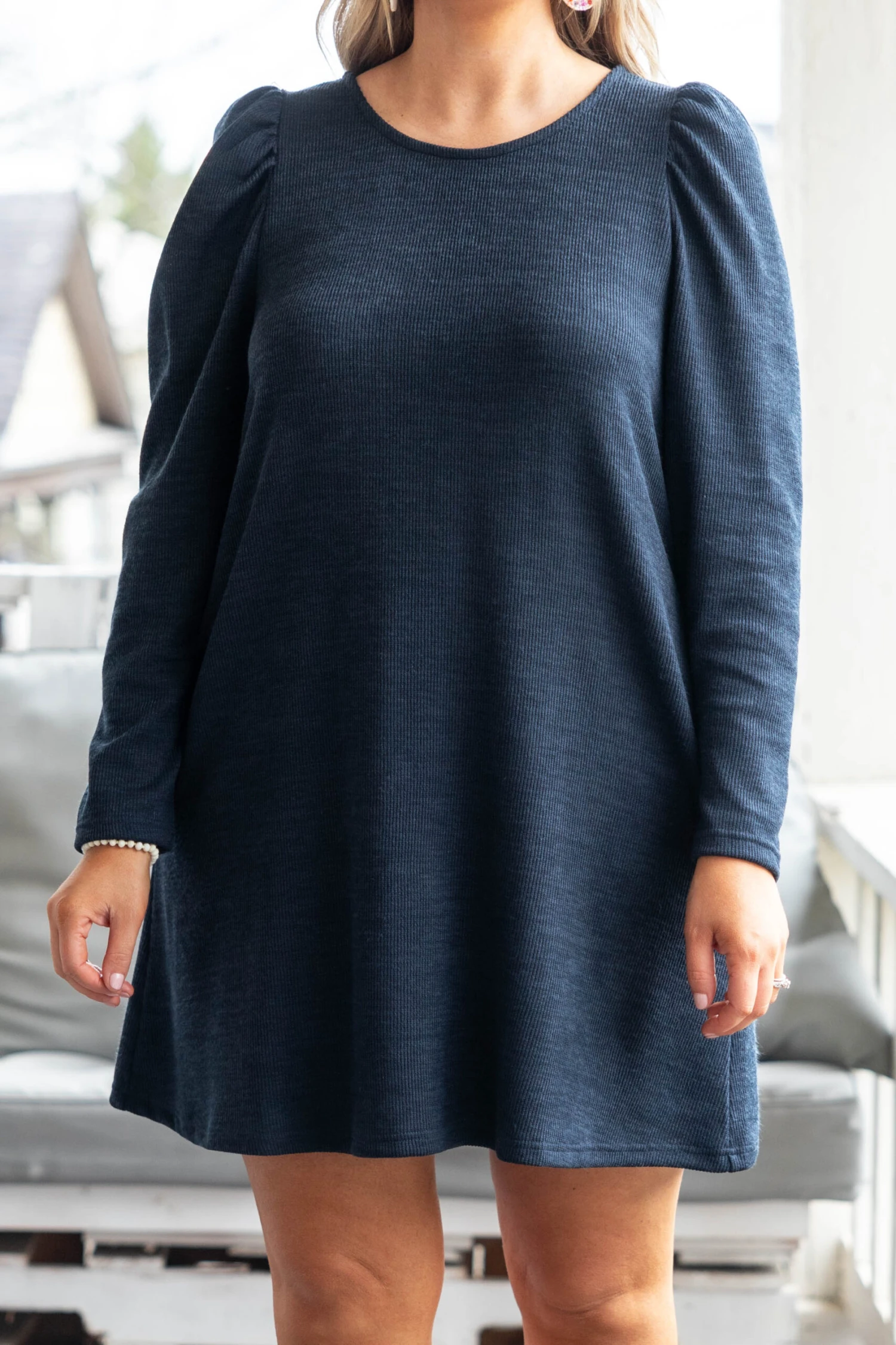 Swing My Way Dress, Navy 12 Swing My Way Dress, Navy - Image 10