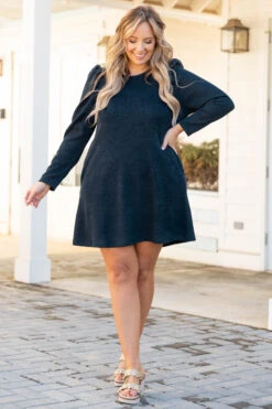 Swing My Way Dress, Navy 15 Swing My Way Dress, Navy -Chic Soul Store SwingMyWayDress Navy 9394