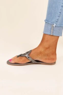 Sync Up Sandals, Pewter 11 Sync Up Sandals, Pewter -Chic Soul Store SyncUpSandals Pewter 4