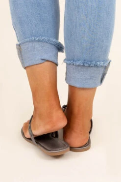 Sync Up Sandals, Pewter 12 Sync Up Sandals, Pewter -Chic Soul Store SyncUpSandals Pewter 5