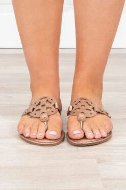 Sync Up Sandals, Rose Gold -Chic Soul Store SyncUpSandals RoseGold 3