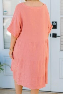 Take The Trip Dress, French Rose 14 Take The Trip Dress, French Rose -Chic Soul Store TakeTheTrip FrenchRose 2